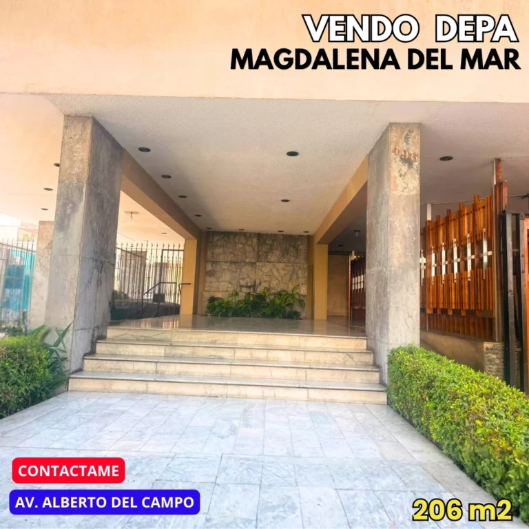Vendo Flat en Magdalena